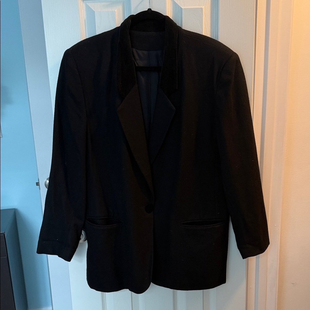Classic Black Blazer